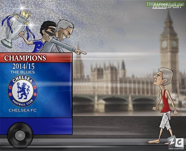 Chelsea . Crowned EPL 2014-15 Champions | Troll Football