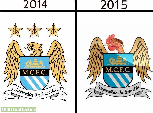 Manchester City FC new logo for 2015