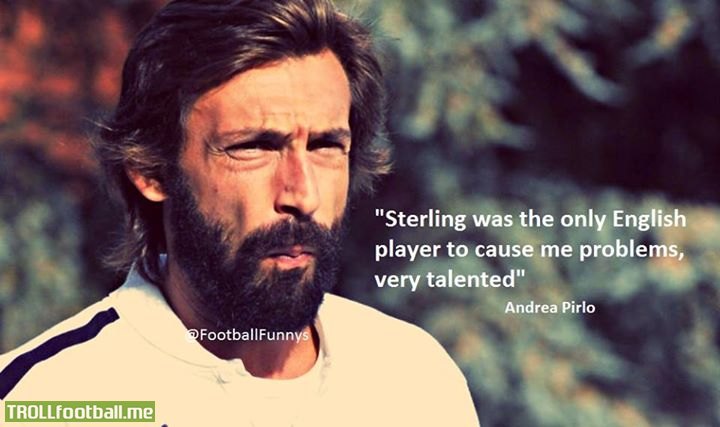 Andrea Pirlo after England game..