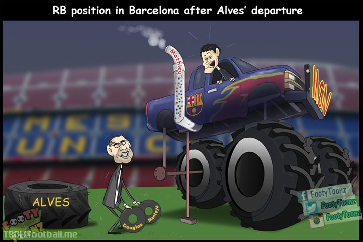 Cartoon: RB position after Alves ' departure
