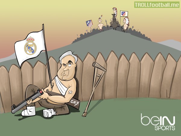 Cartoon: Real Madrid VS Atl.Madrid