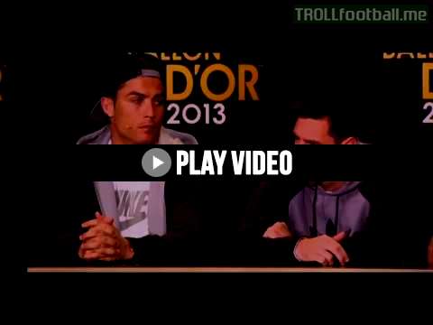 Funny Moment between Cristiano Ronaldo and Lionel Messi